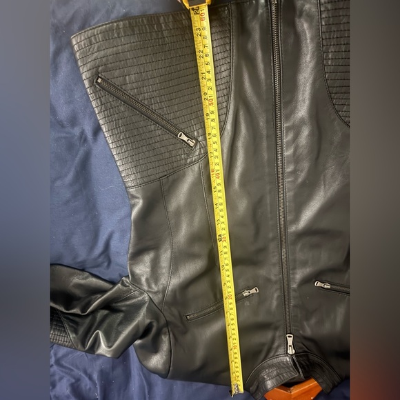 Real Italian leather Jacket(bought in Rome) - Picture 6 of 7